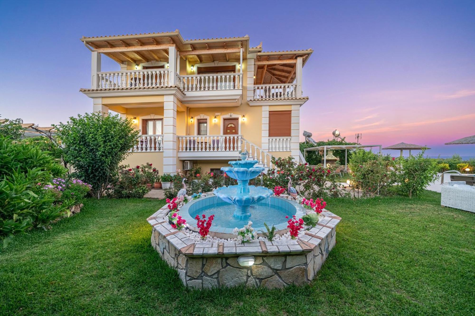 Villa Alonia Skala  Экстерьер фото