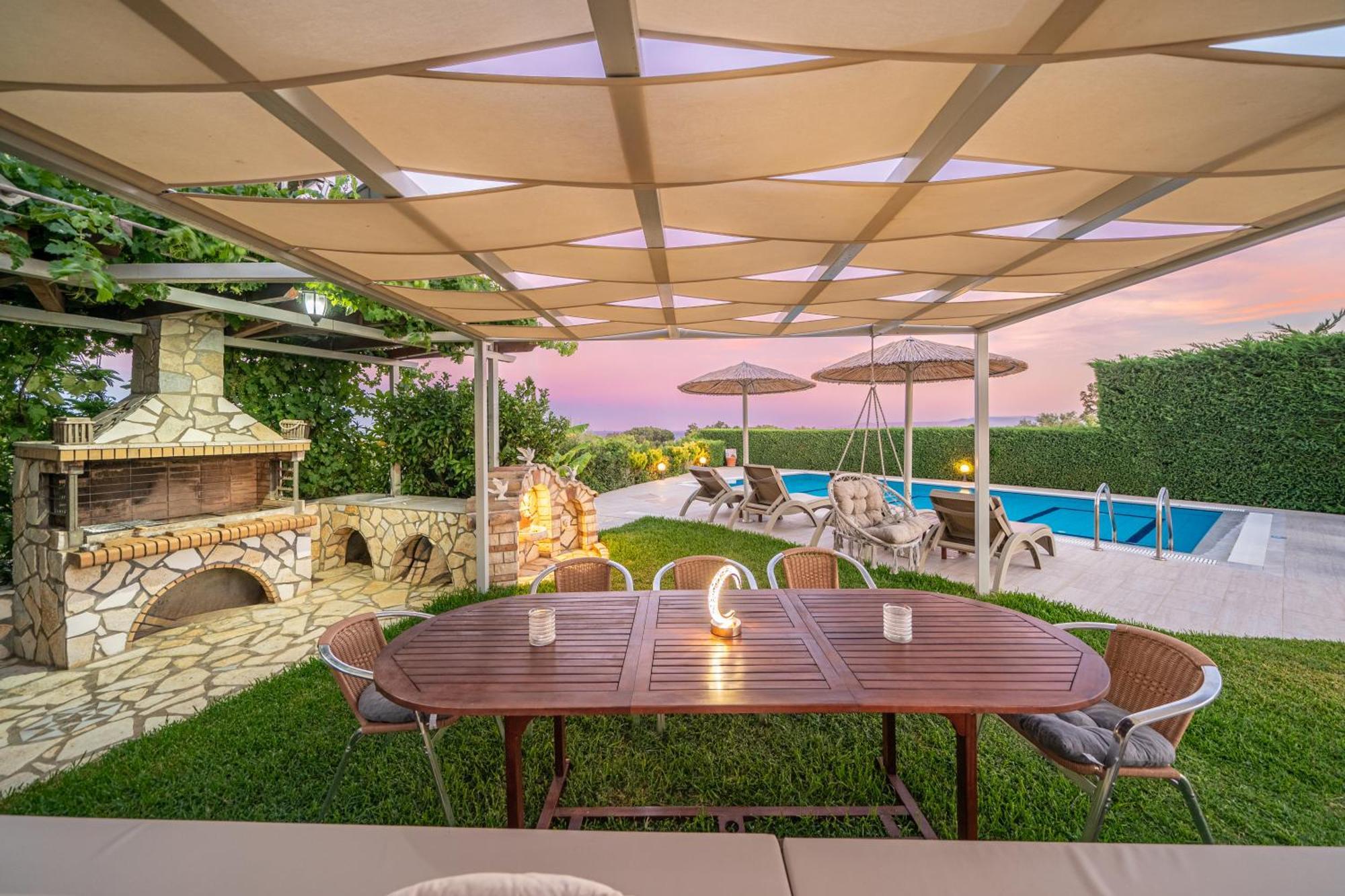 Villa Alonia Skala  Экстерьер фото
