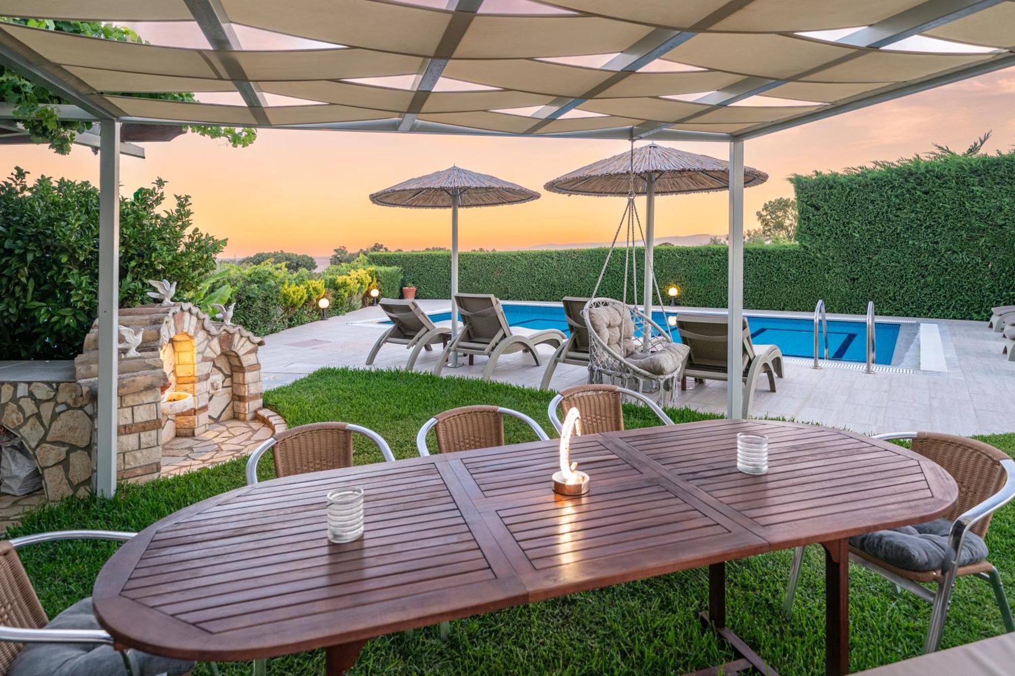 Villa Alonia Skala  Экстерьер фото